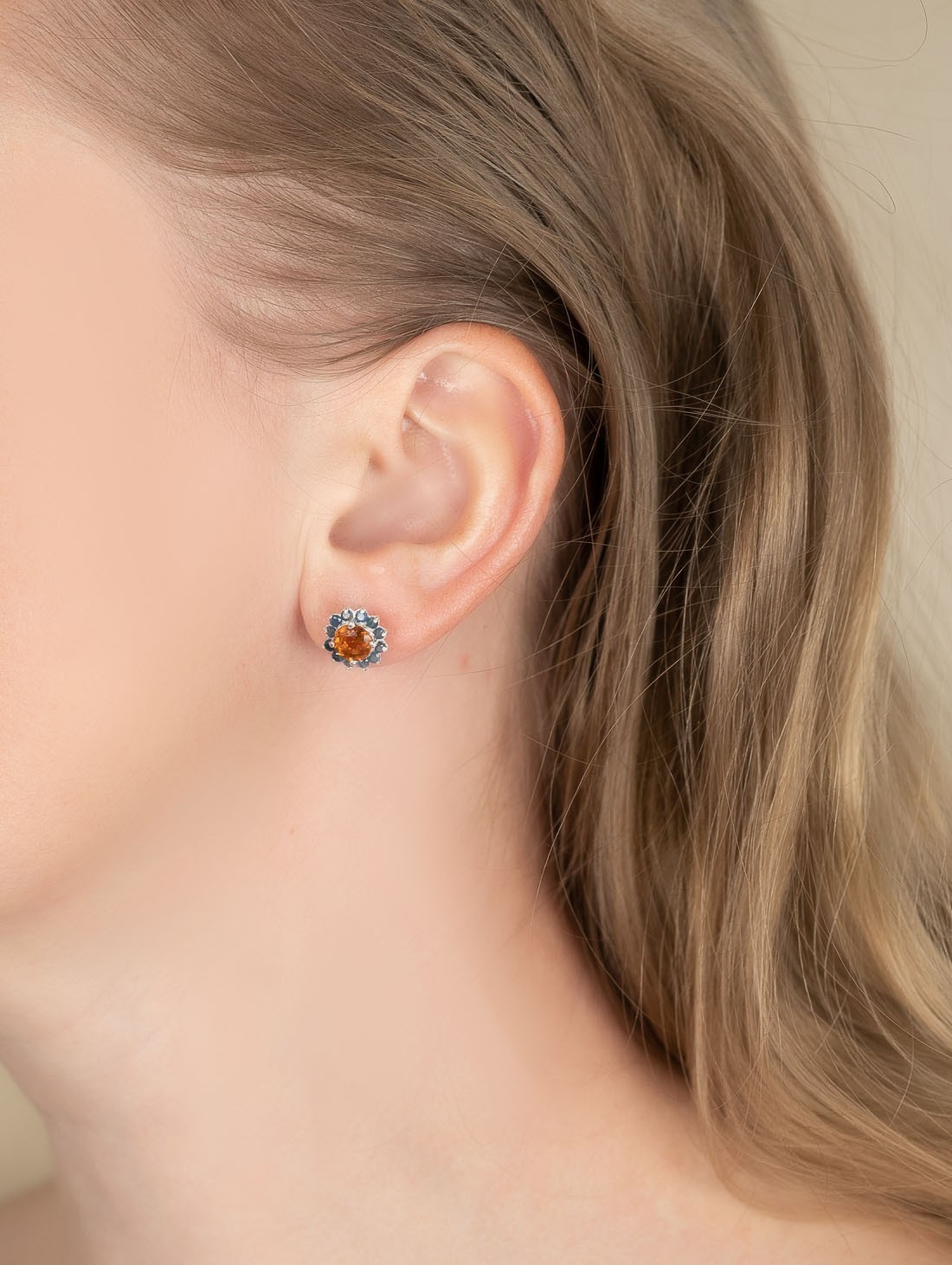 9440 Серьги пуссеты (Ag 925)