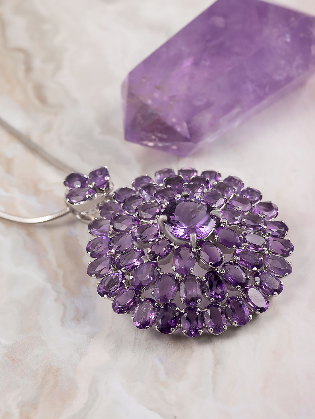 042353 Брошь-кулон (Ag 925)