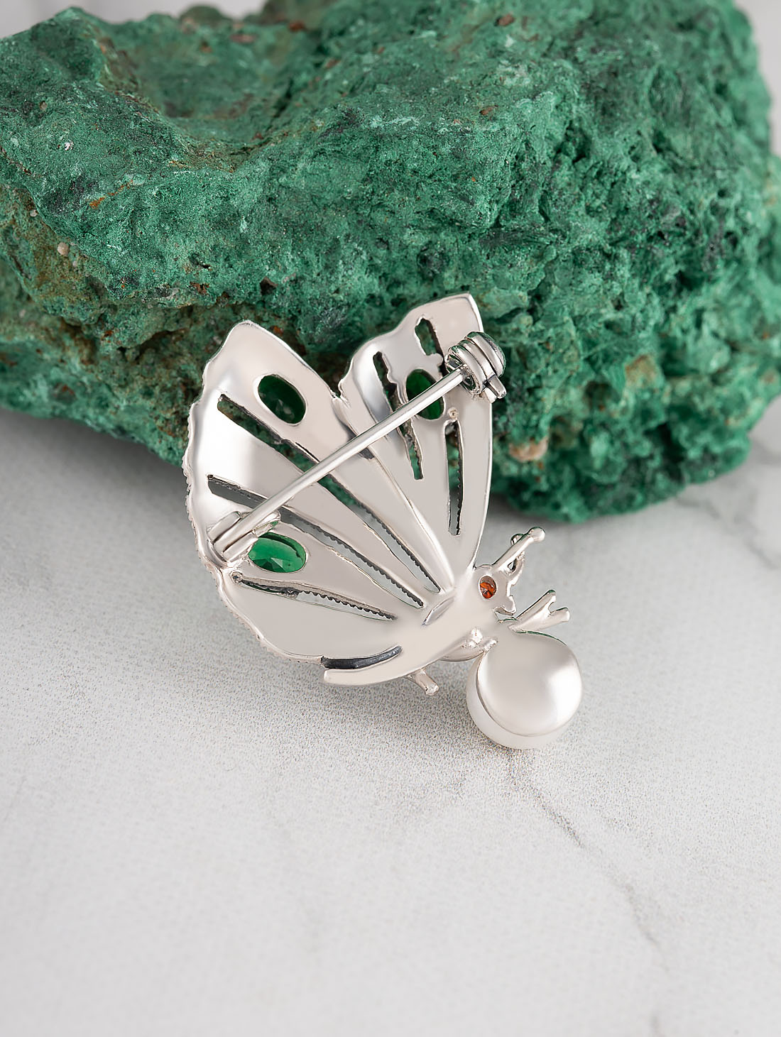 91568 Брошь (Ag 925)