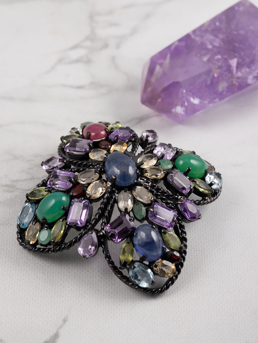 042363 Брошь-кулон (Ag 925)