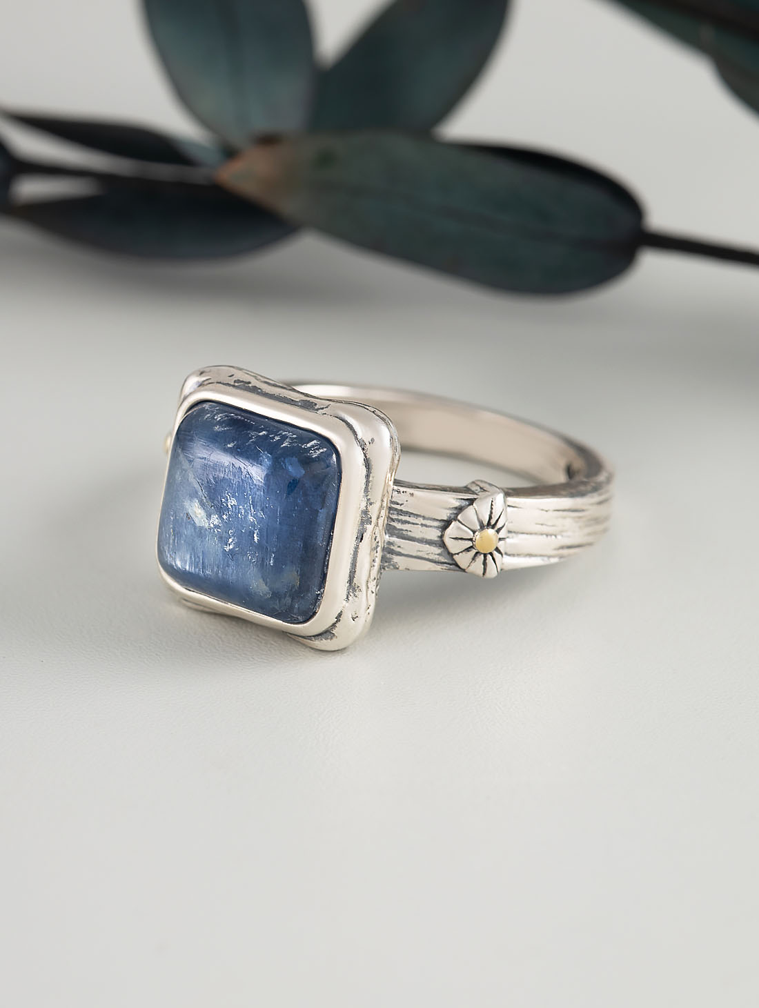 Rrr1260z Кианит Кольцо (Ag 925)