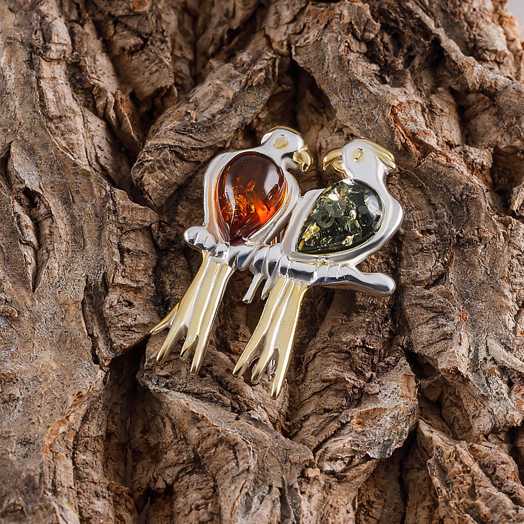 814110 Брошь (Ag 925)