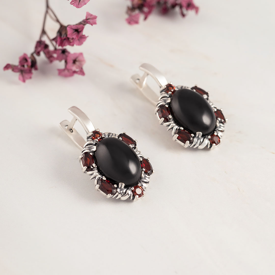 76191агч Серьги (Ag 925)