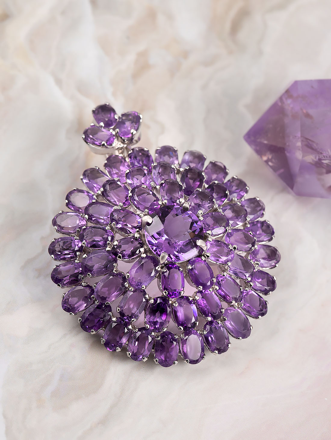 042353 Брошь-кулон (Ag 925)