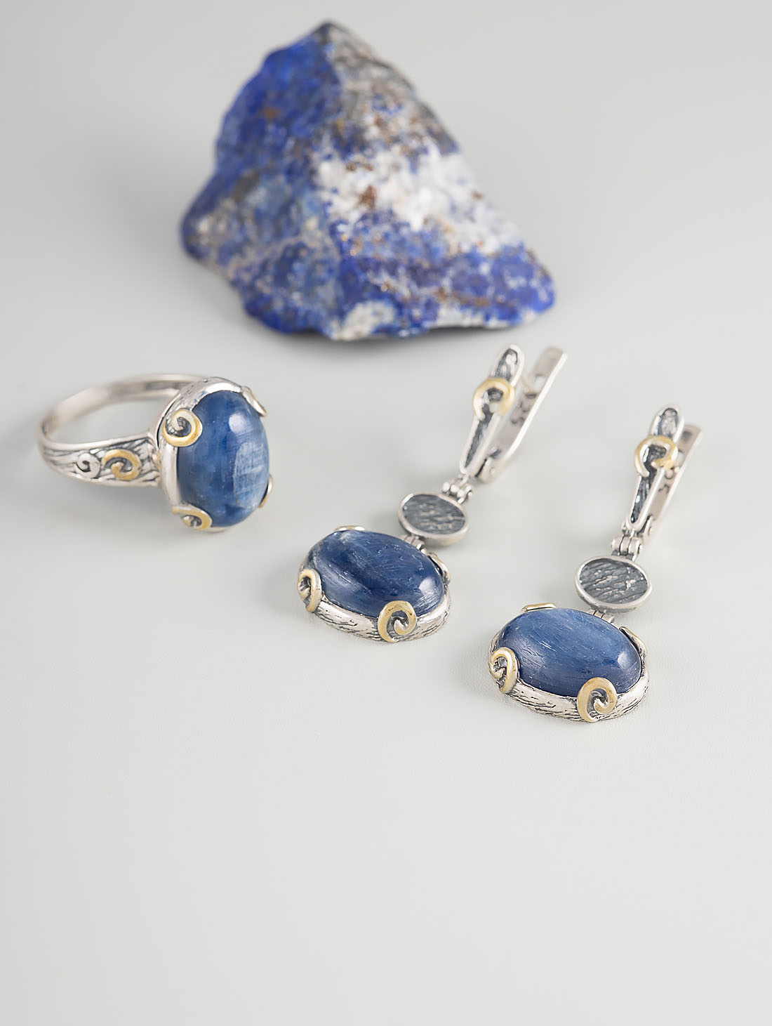 Rrr1297z Кианит Кольцо (Ag 925)