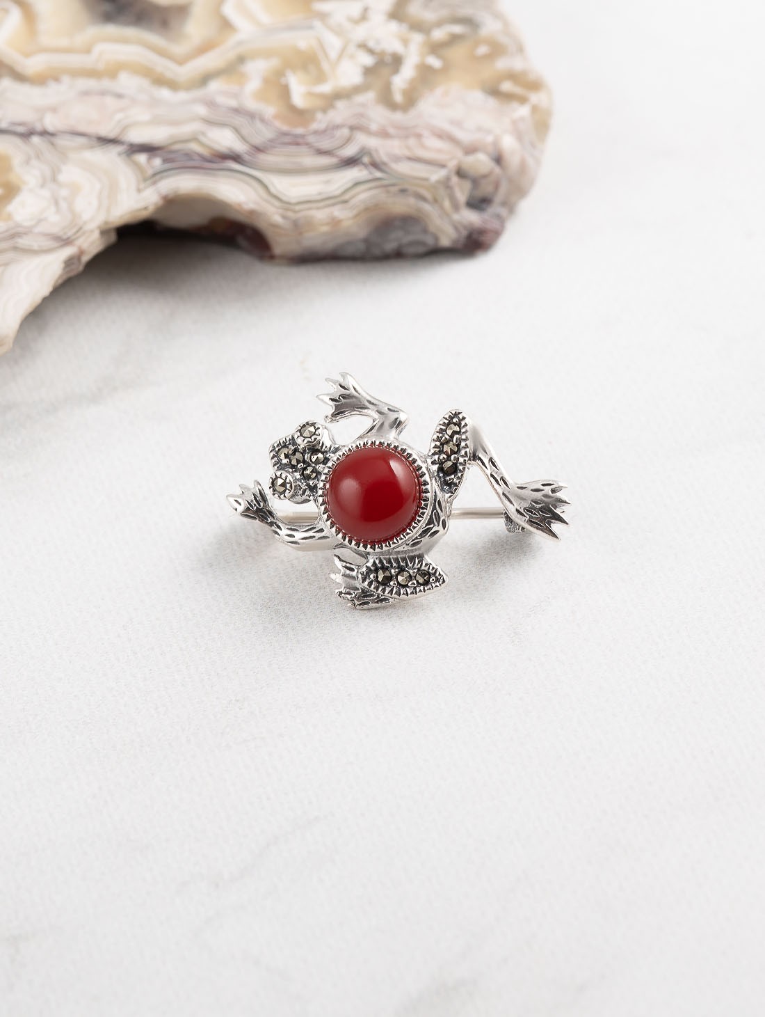 91619 Брошь (Ag 925)