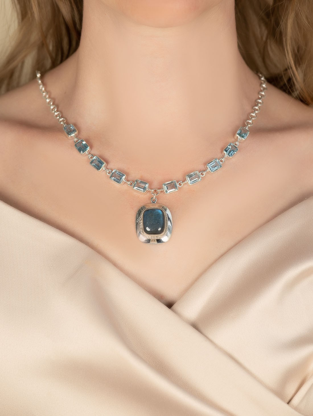 95983 Колье (Ag 925)