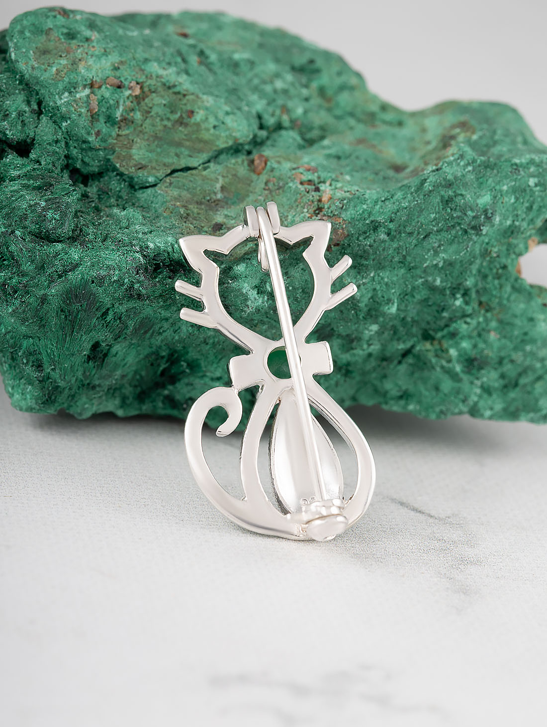 91655 Брошь (Ag 925)