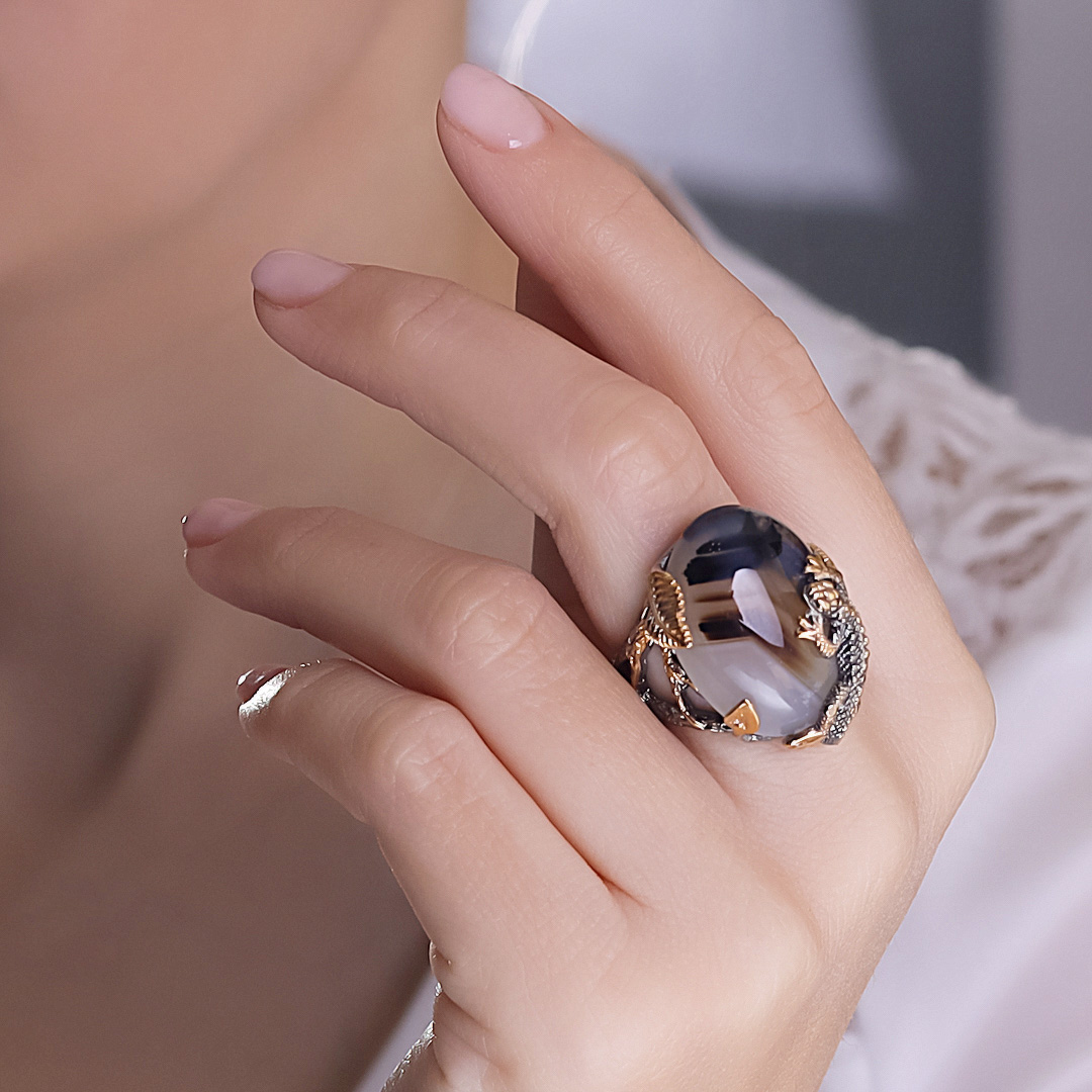 045653 Кольцо (Ag 925)