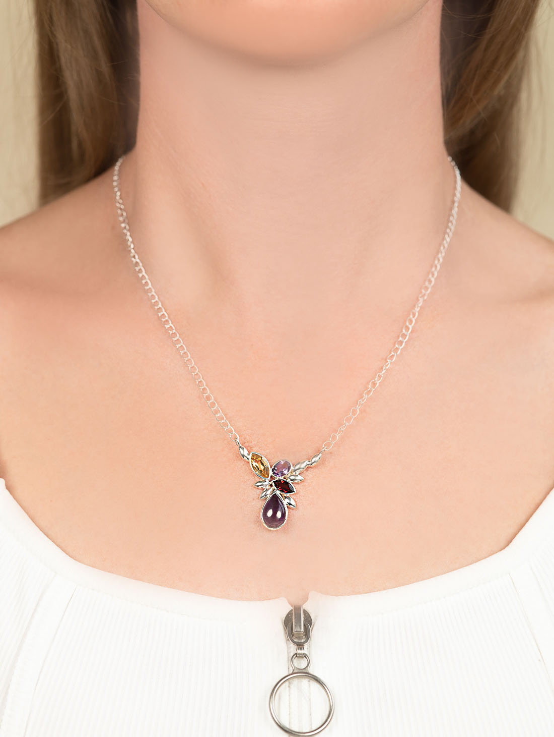 2000004 Колье (Ag 925)