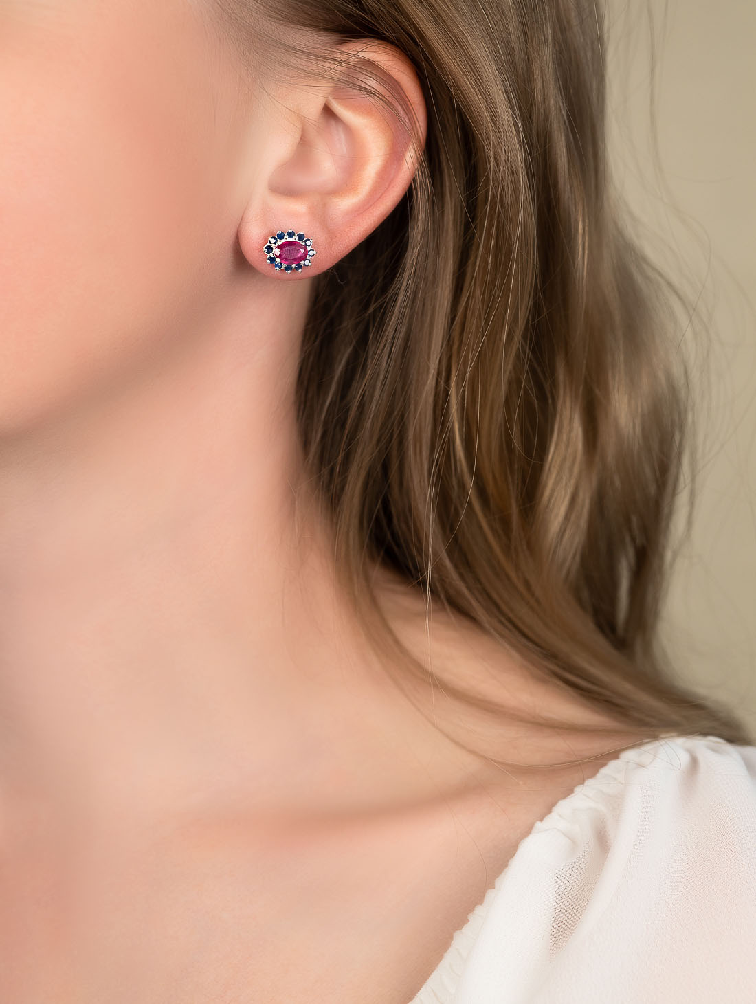 9511 Серьги пуссеты (Ag 925)