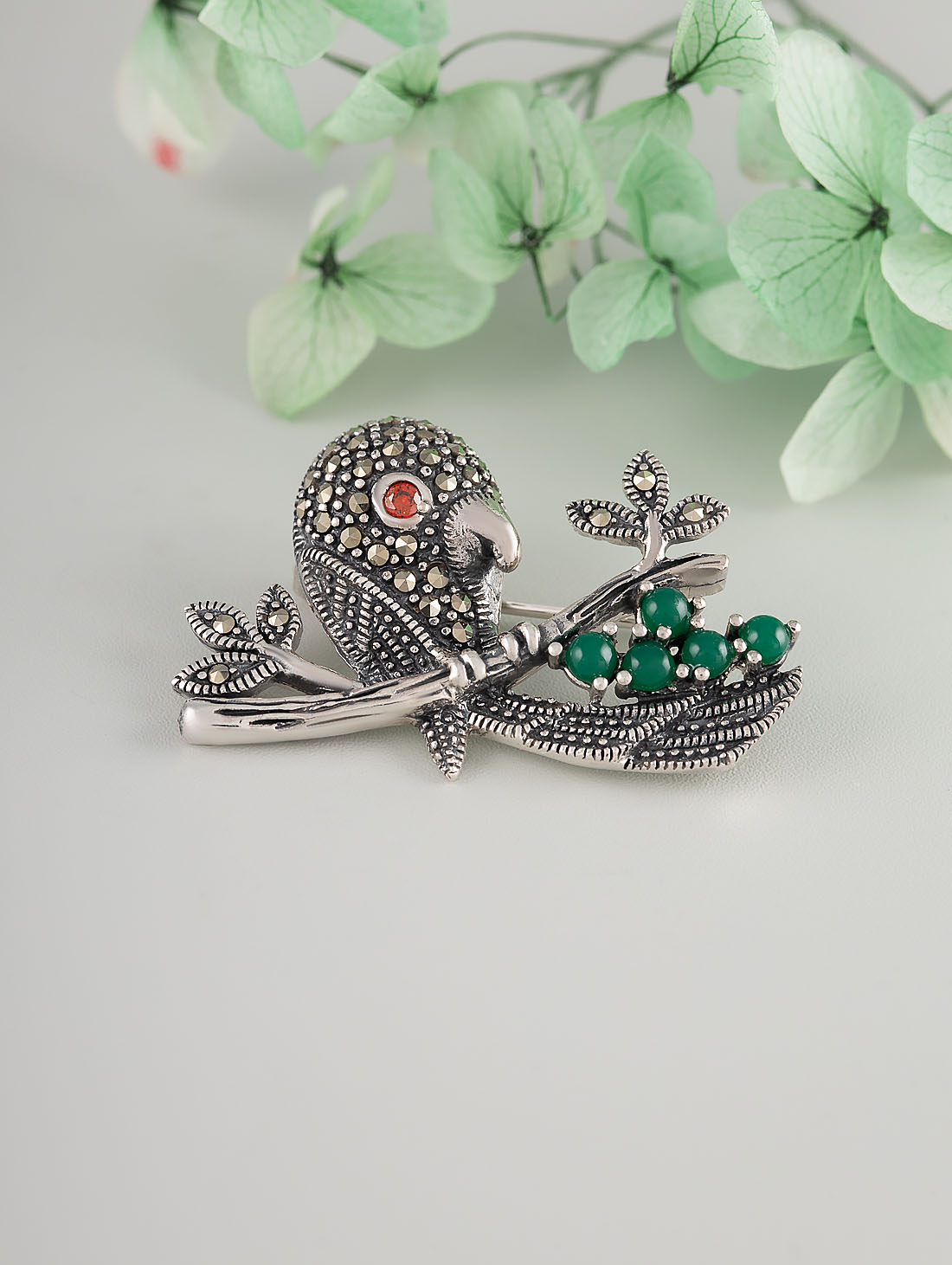 91557 Брошь (Ag 925)