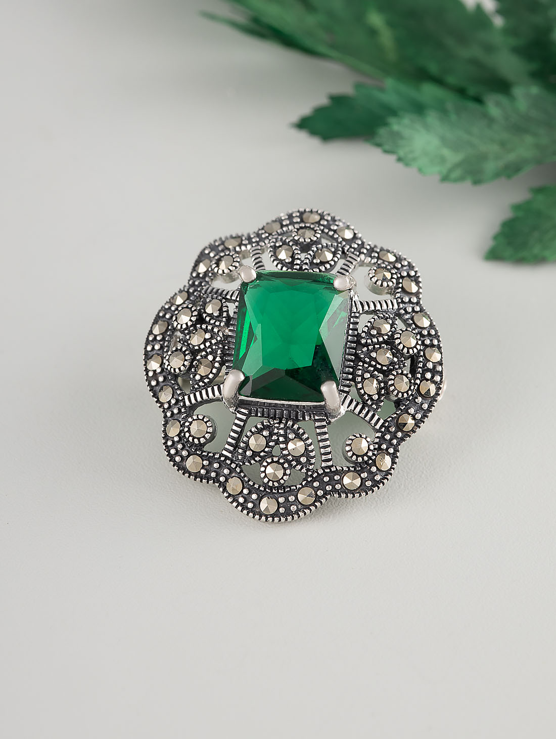 91581 Брошь (Ag 925)