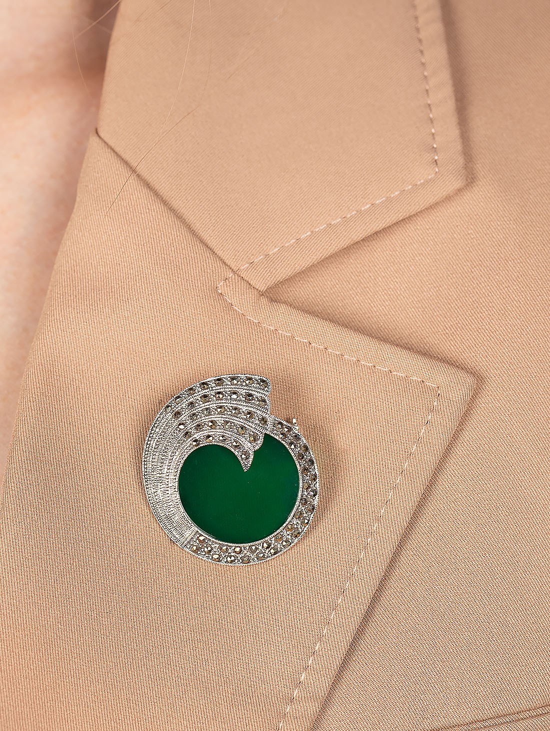 91632 Брошь (Ag 925)