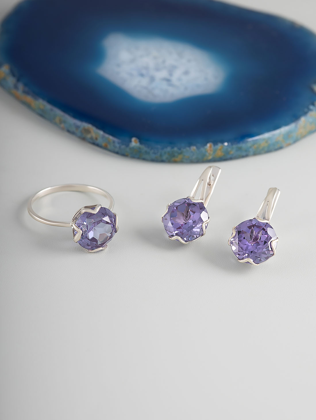 0490R Александрит Кольцо (Ag 925)