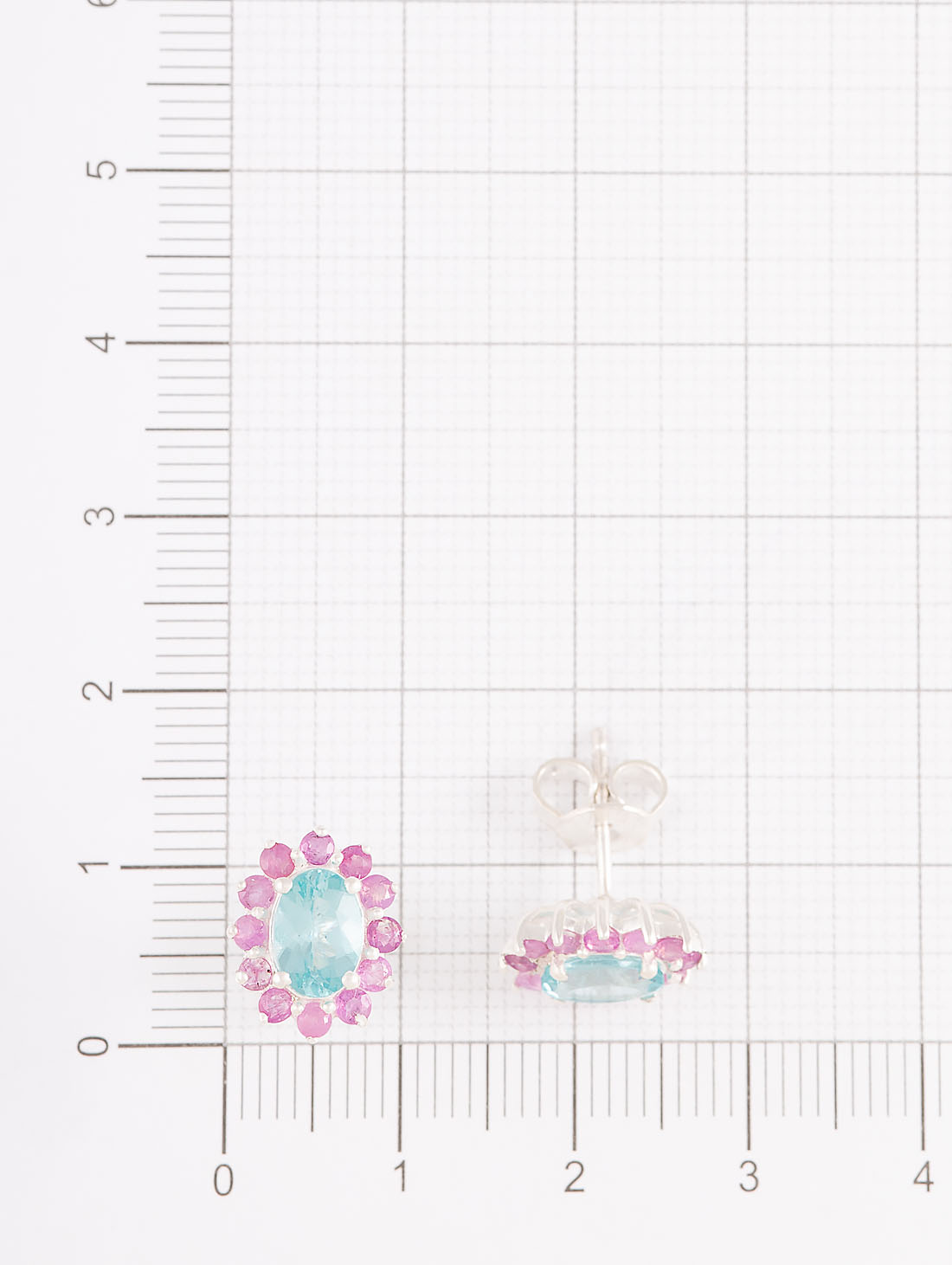 9520 Серьги пуссеты (Ag 925)