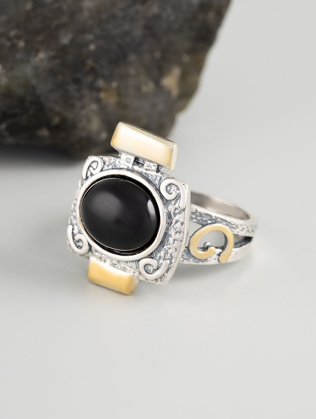 Rrr1157z Агат Кольцо (Ag 925)