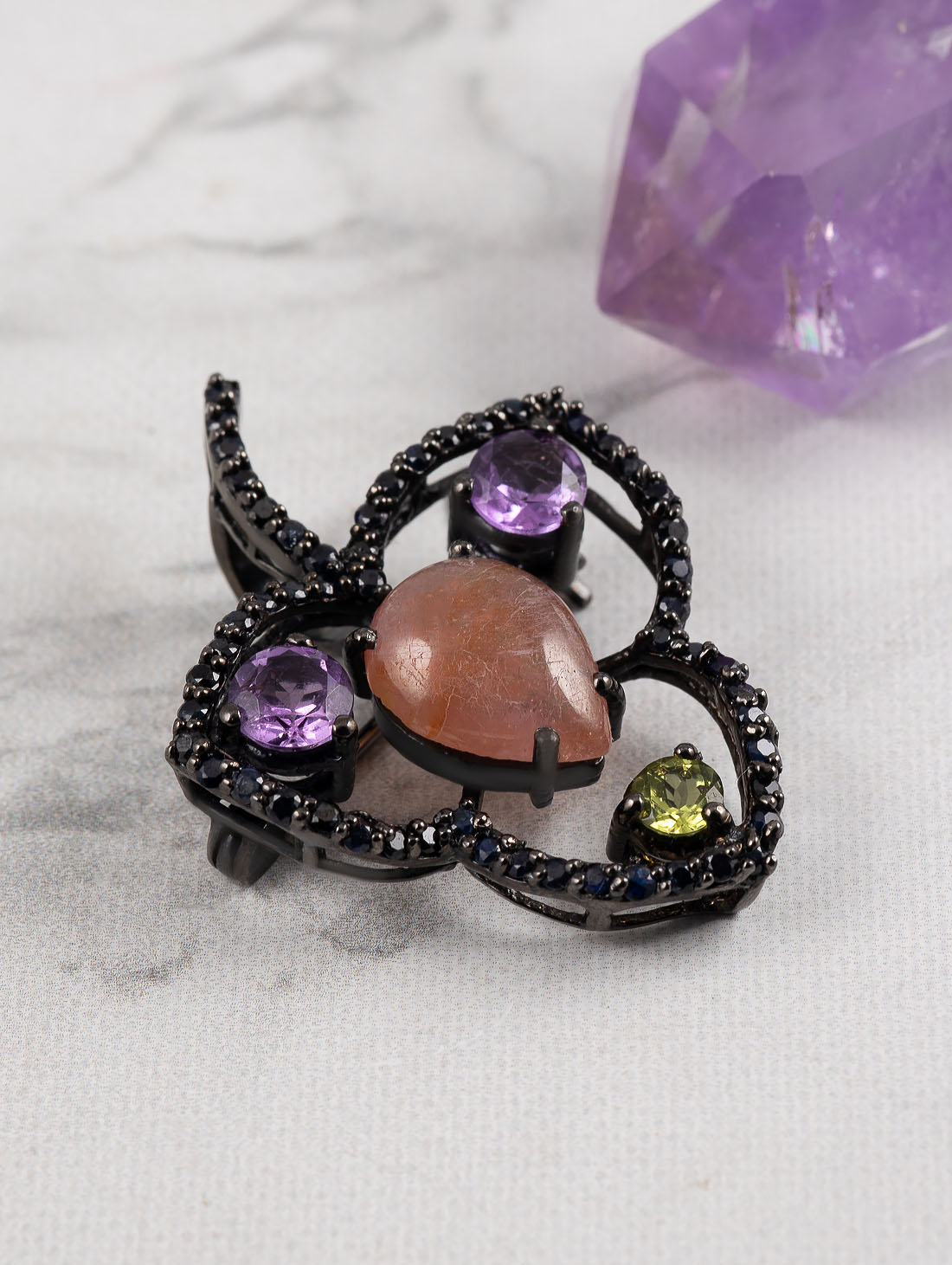 042400 Брошь-кулон (Ag 925)