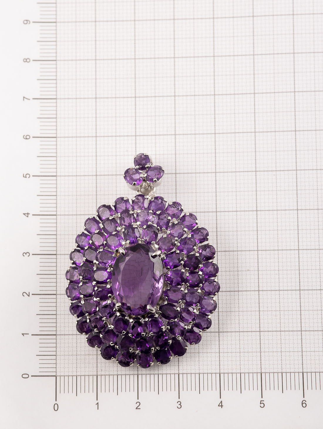 042351 Брошь-кулон (Ag 925)