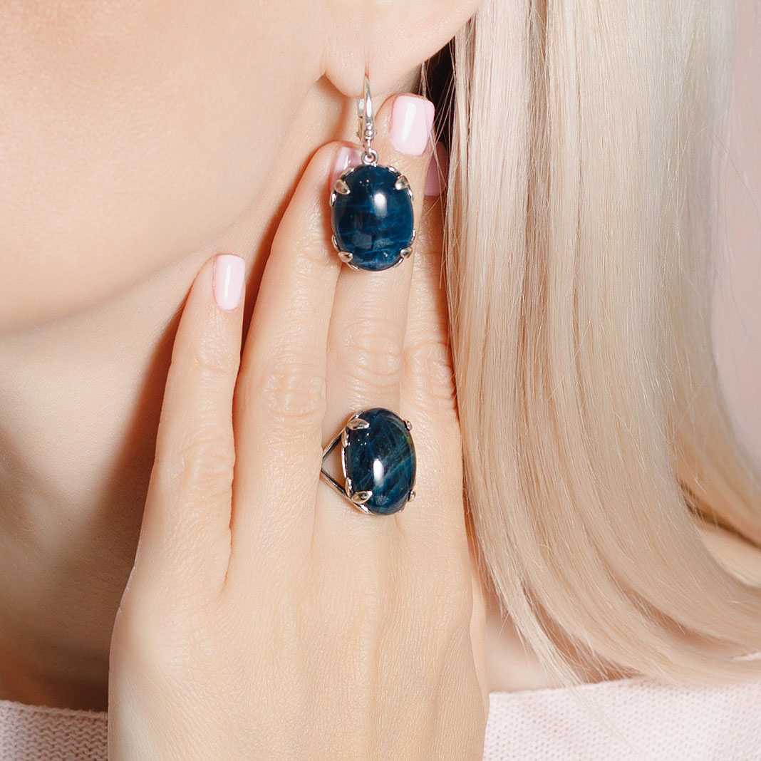 055876 Серьги (Ag 925)