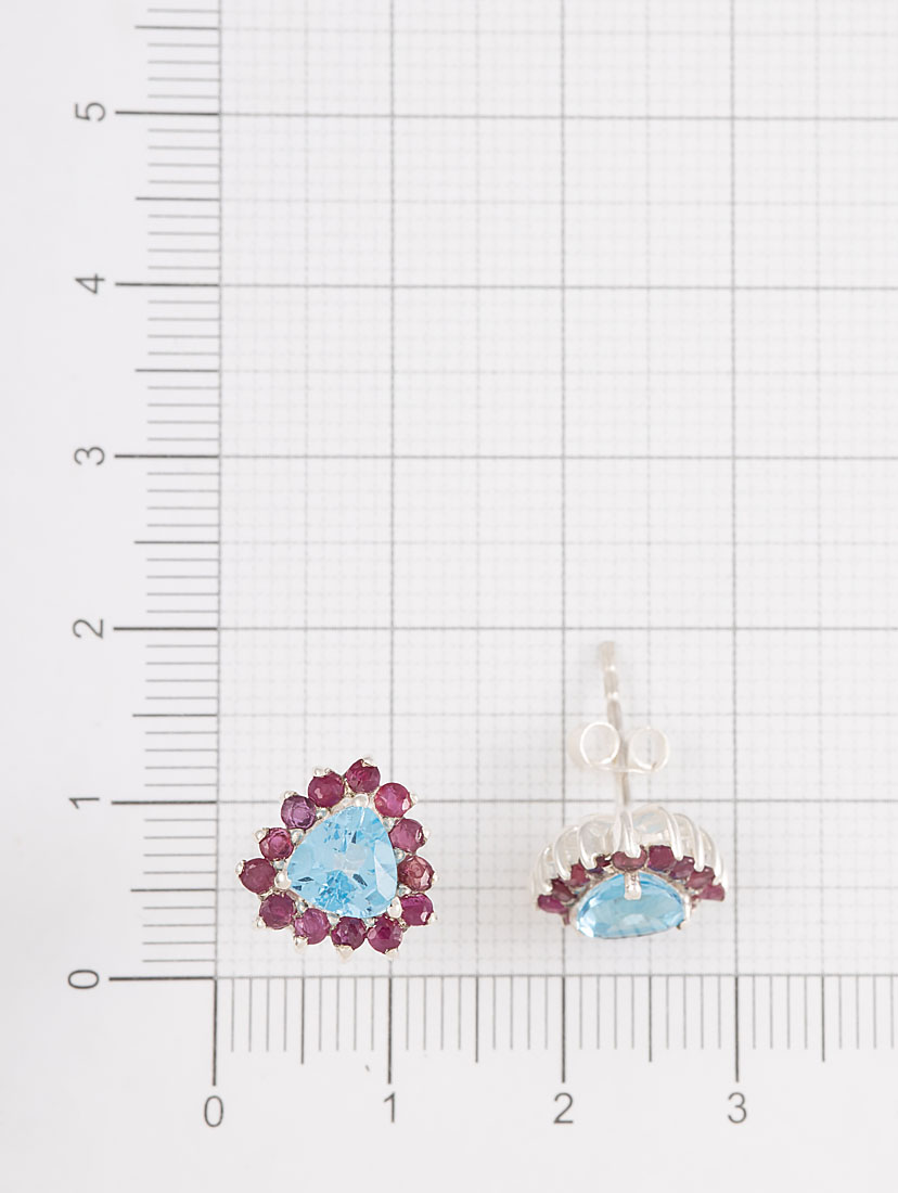 102107 Серьги пуссеты (Ag 925)
