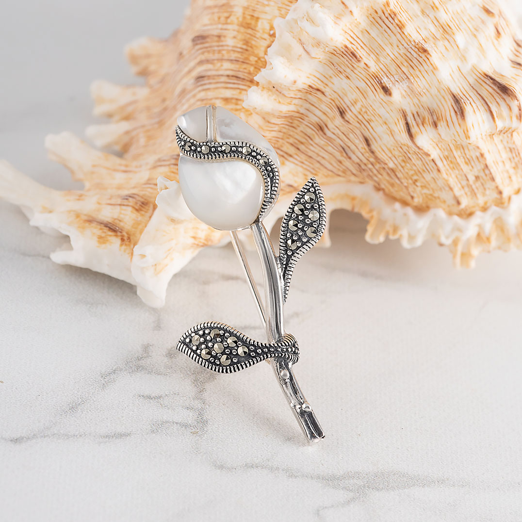 91372 Брошь (Ag 925)