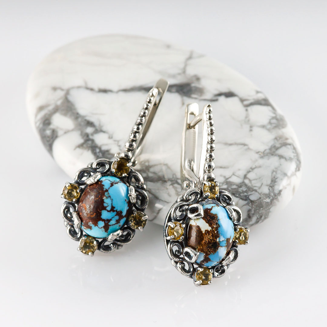 055905 Серьги (Ag 925)