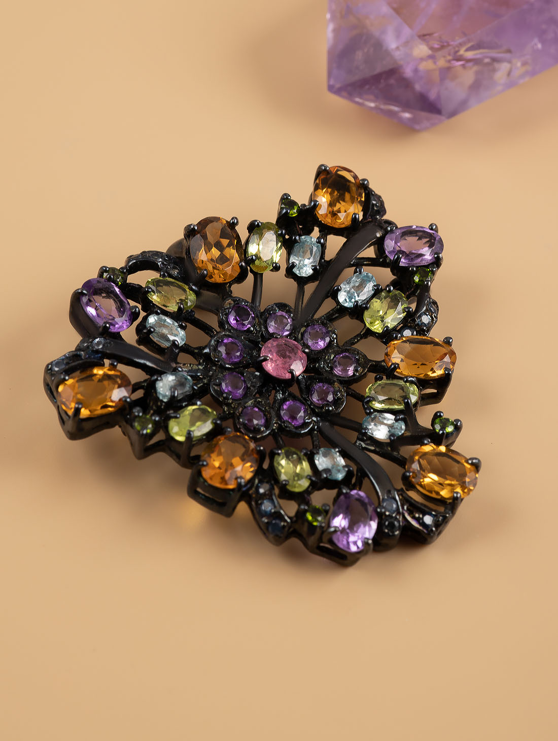 042394 Брошь-кулон (Ag 925)