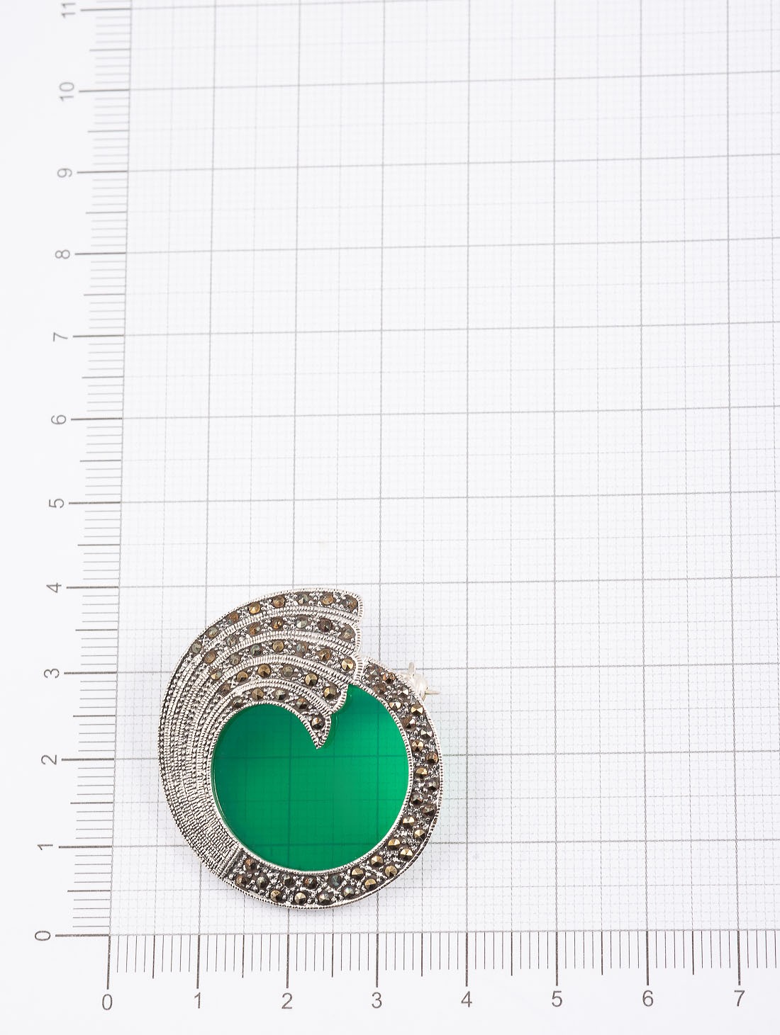 91632 Брошь (Ag 925)