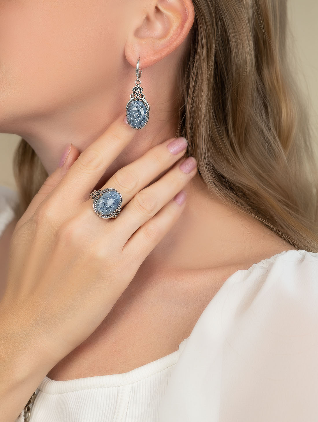 060030 Серьги (Ag 925)