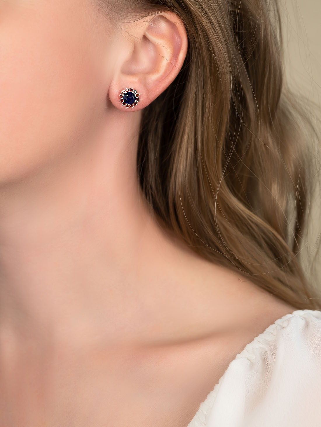 9464 Серьги пуссеты (Ag 925)