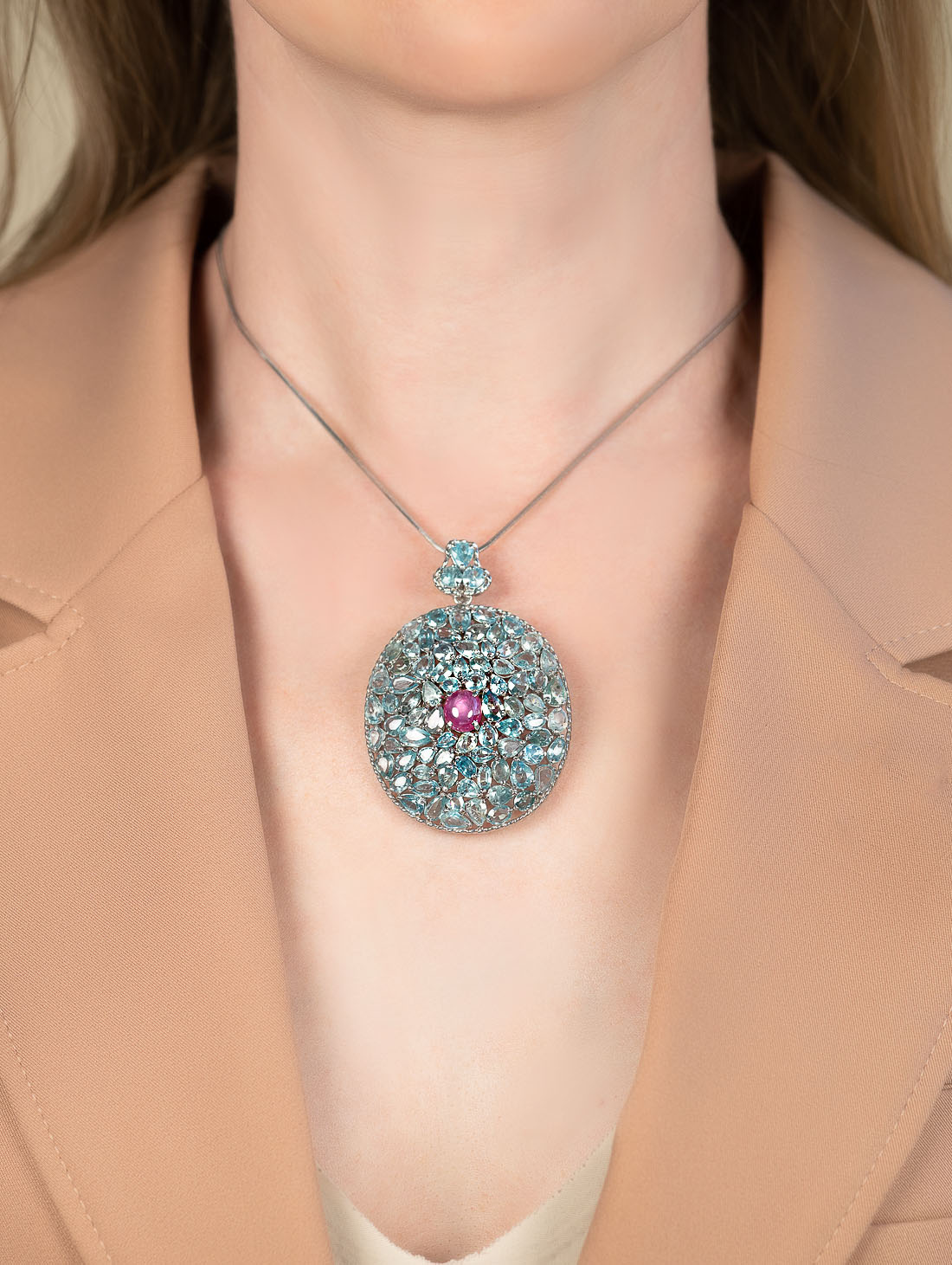 322 Брошь-кулон (Ag 925)