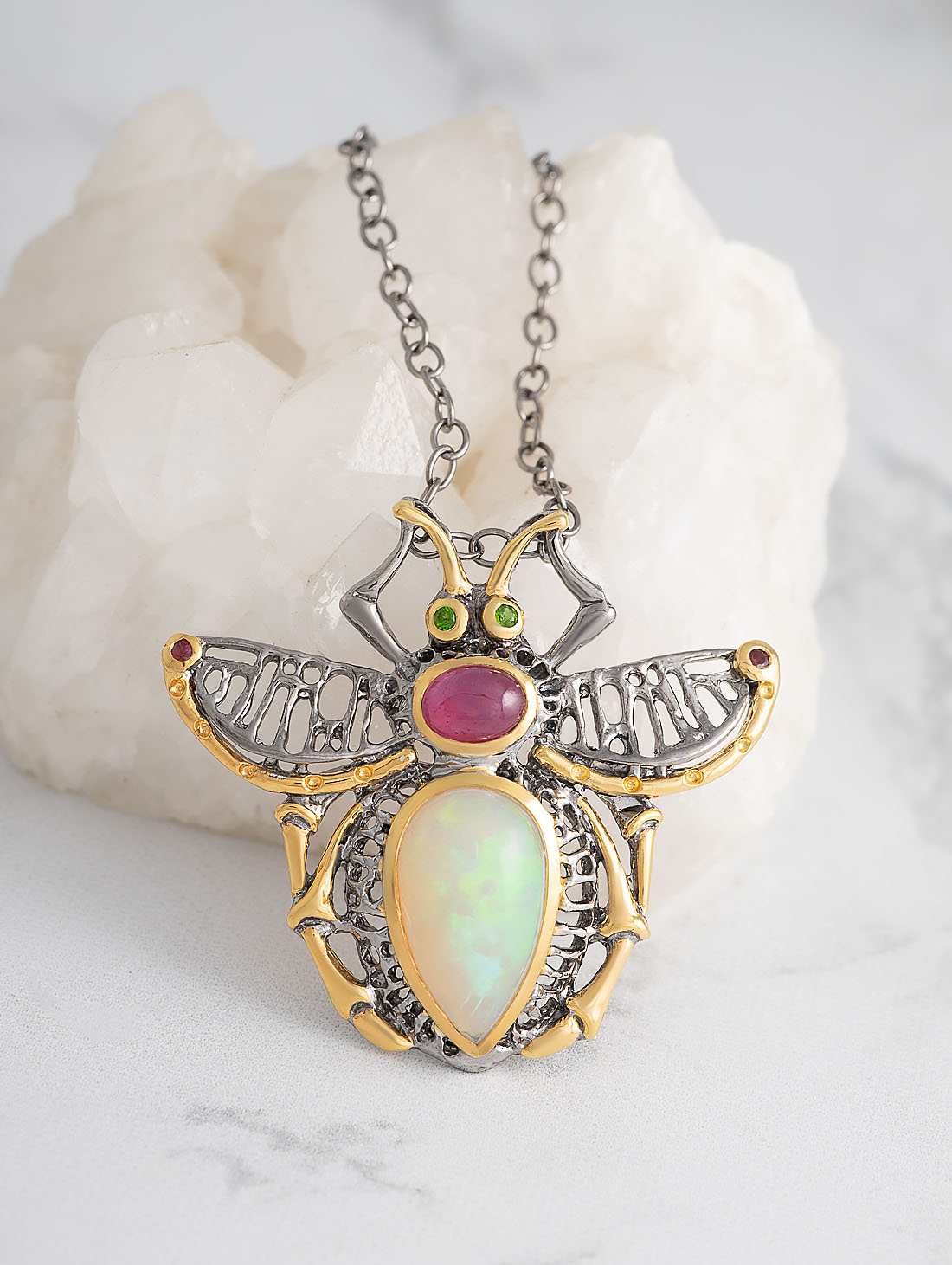 000256 Колье (Ag 925)