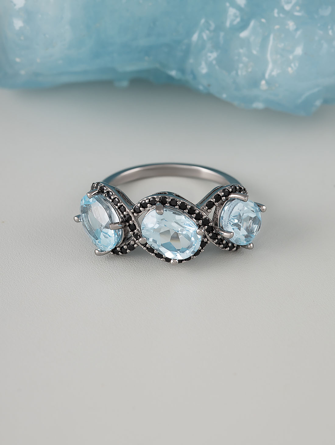 К548Т Топаз Кольцо (Ag 925)