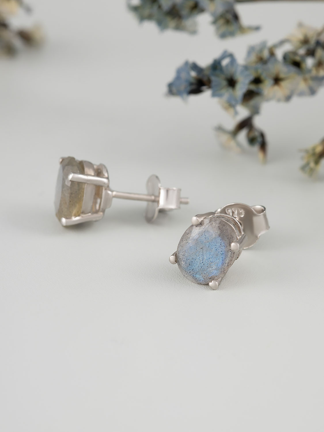 9323 Серьги пуссеты (Ag 925)