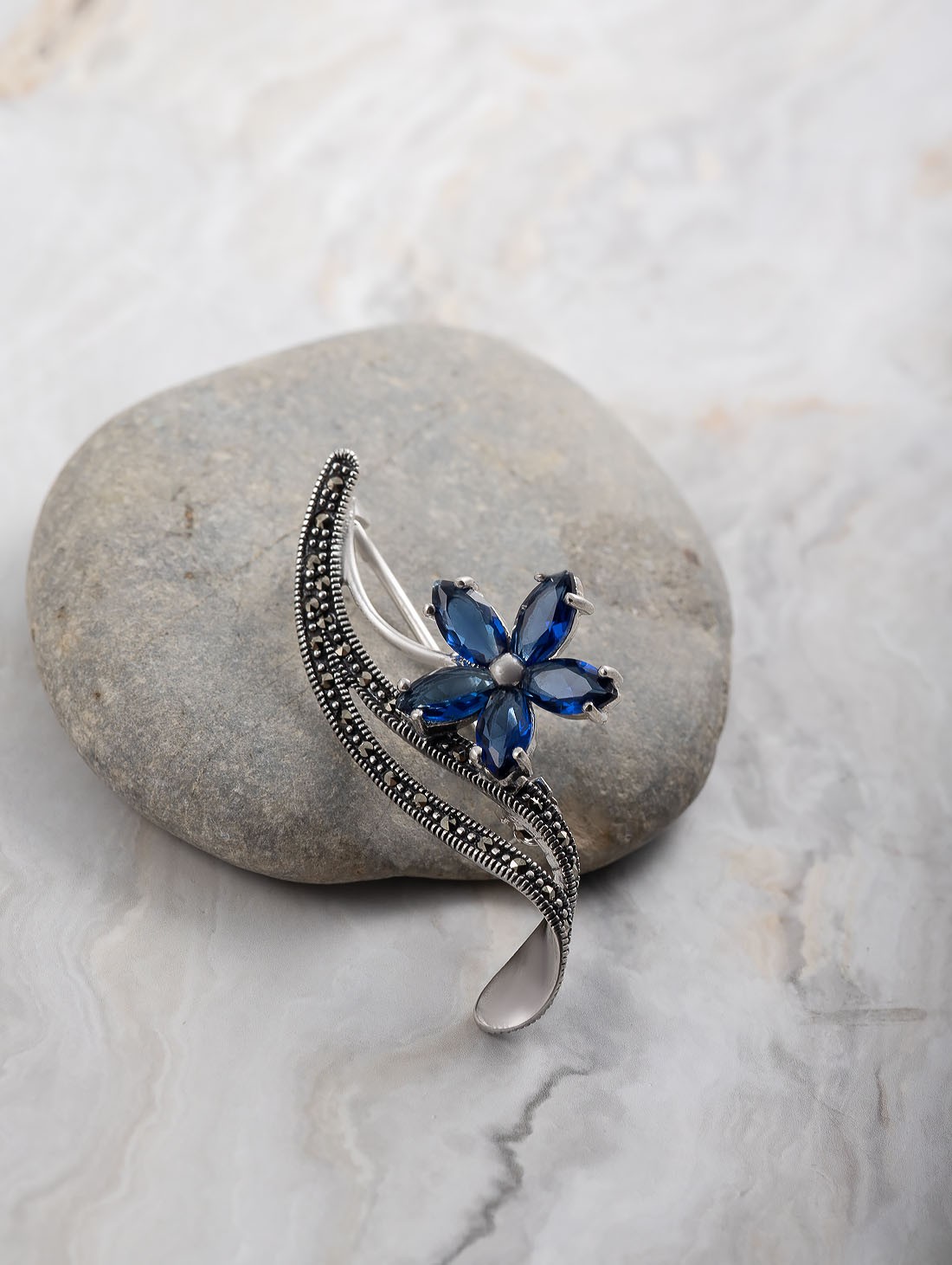 91598 Брошь (Ag 925)