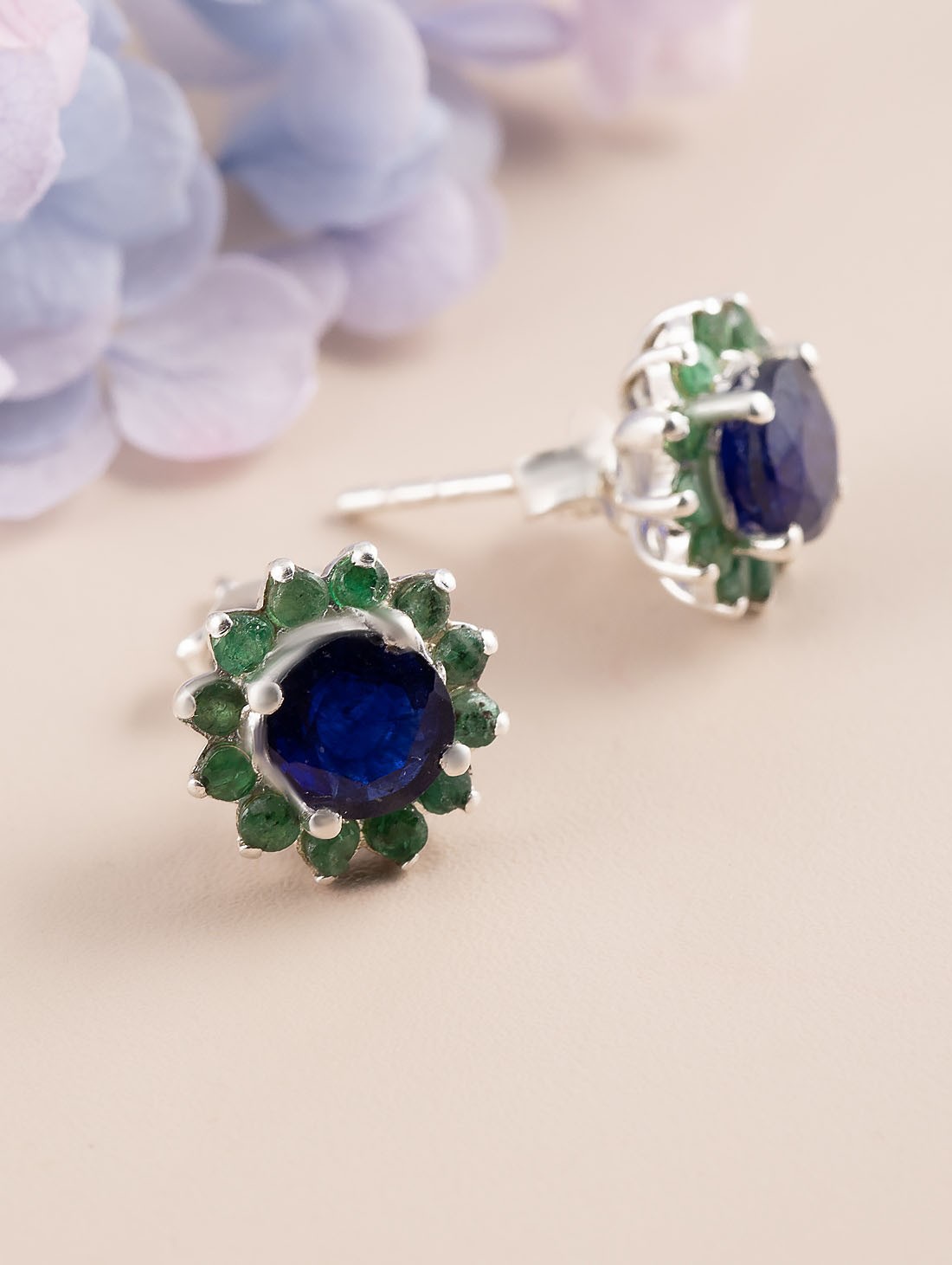 9393 Серьги пуссеты (Ag 925)