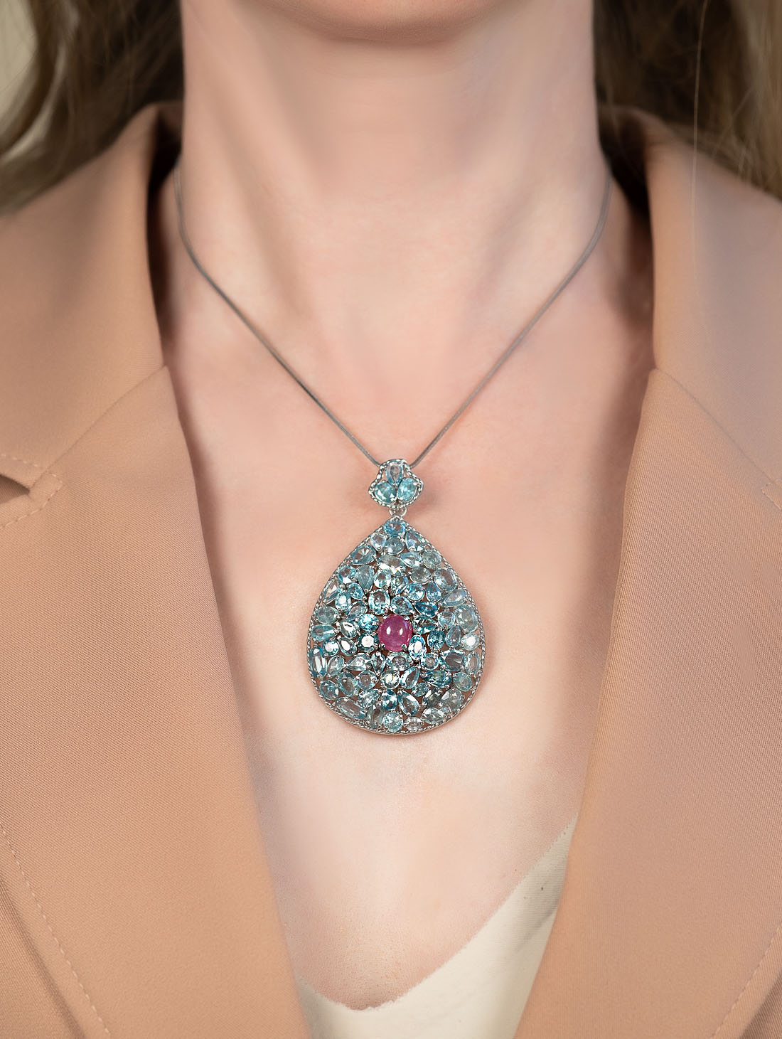 321 Брошь-кулон (Ag 925)