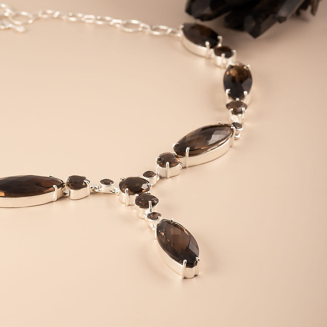 1300133 Колье (Ag 925)