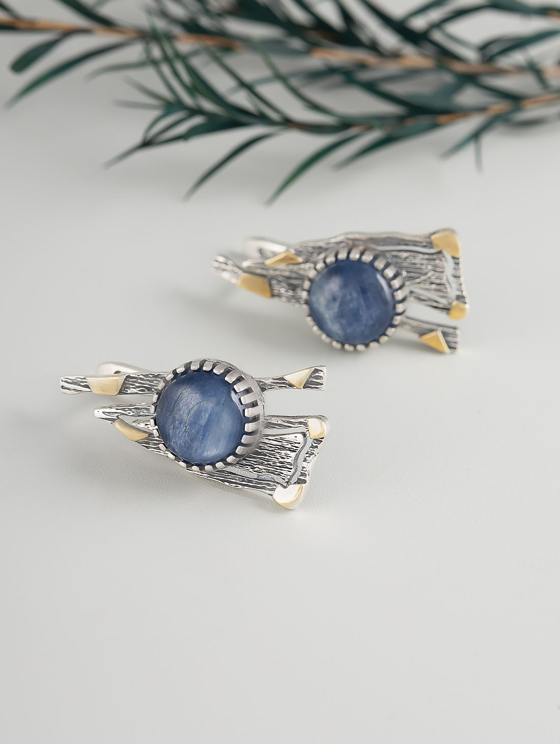 Err1504z Кианит Серьги (Ag 925)