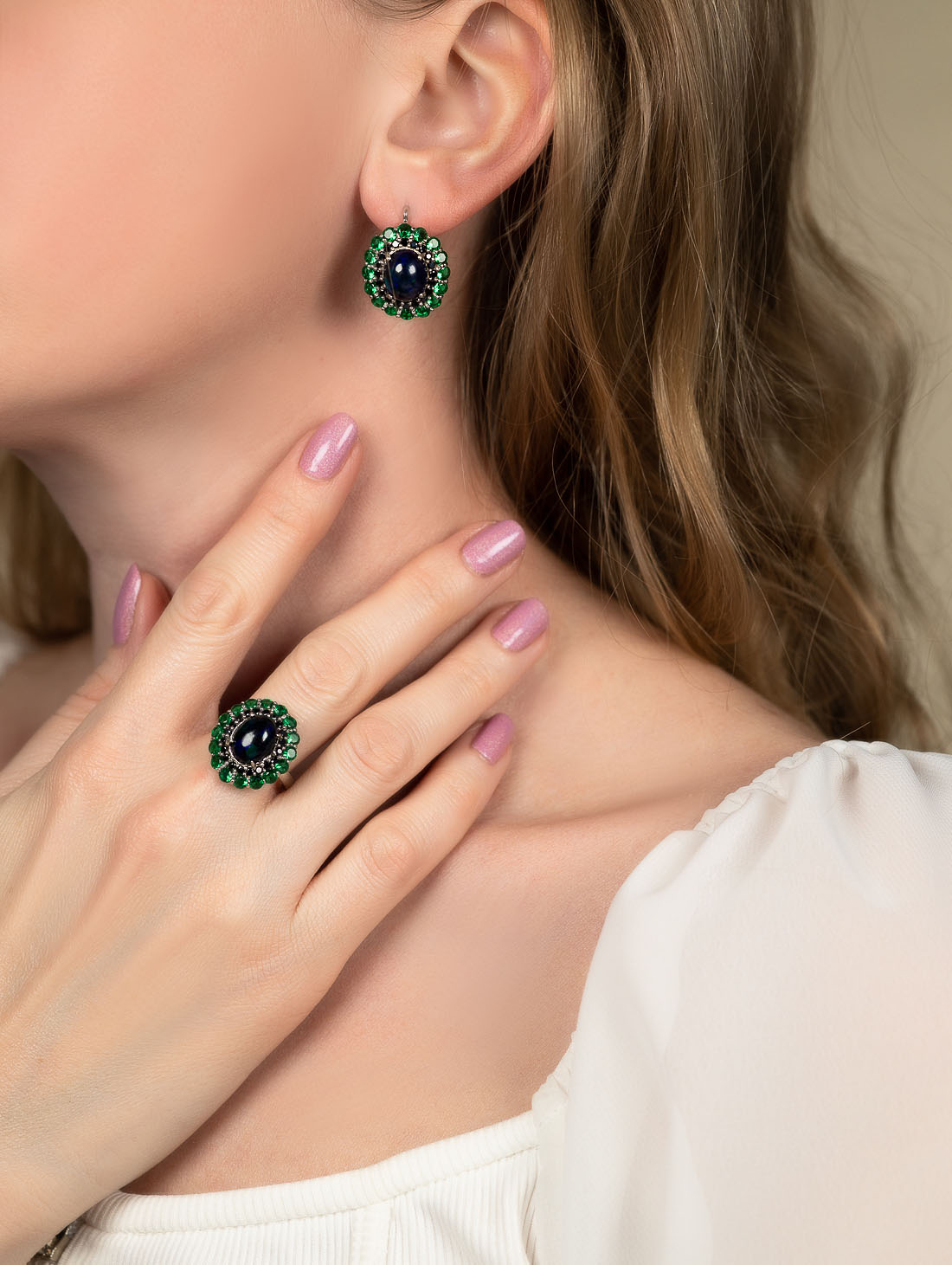 100815 Серьги (Ag 925)