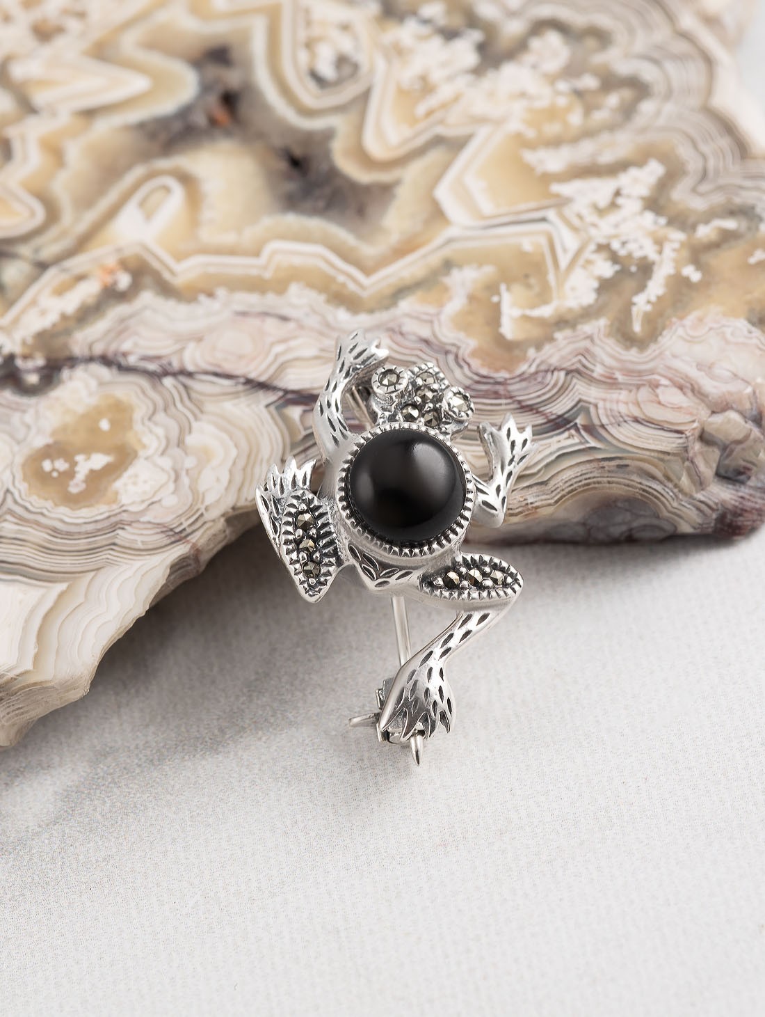 91618 Брошь (Ag 925)