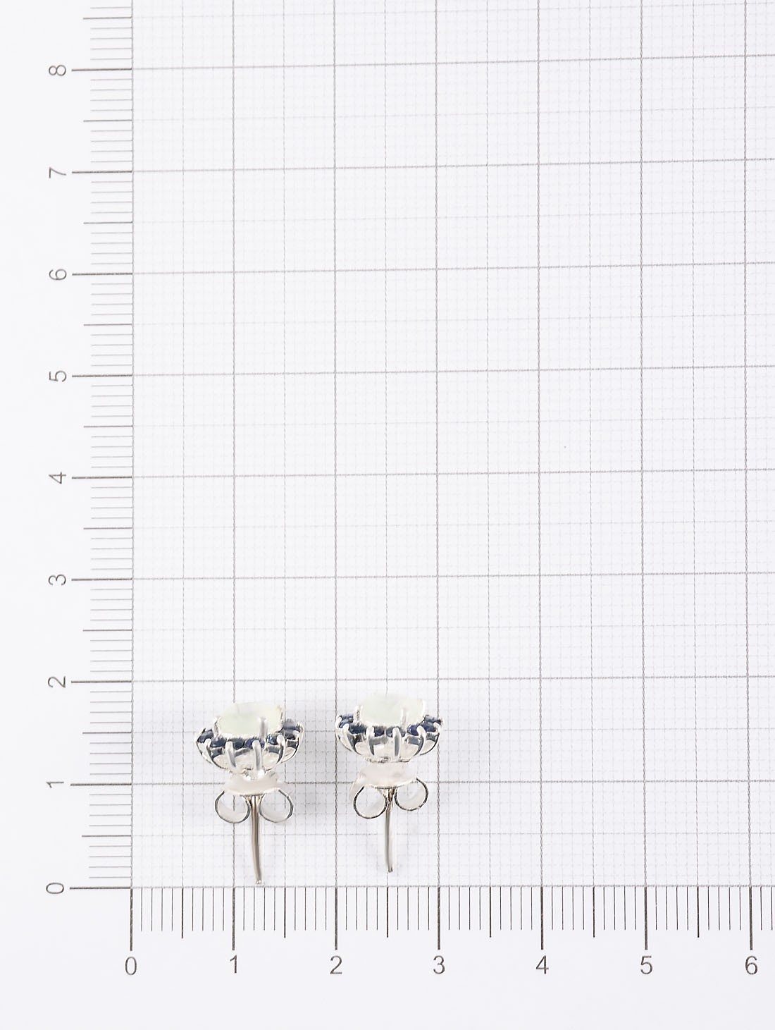 9438 Серьги пуссеты (Ag 925)