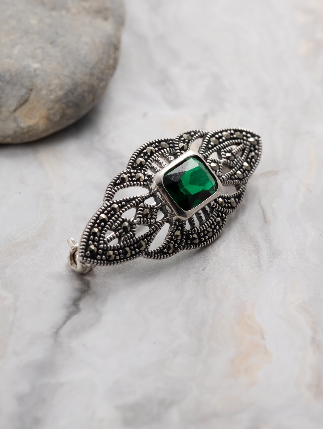 91641 Брошь (Ag 925)