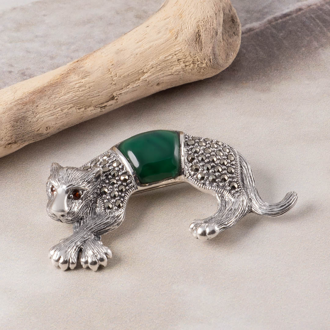 0898 Брошь (Ag 925)