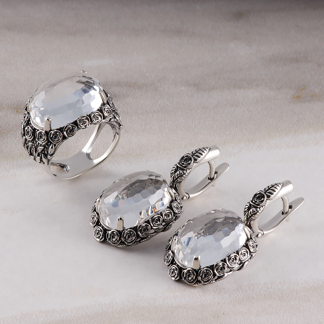 056020 Серьги (Ag 925)