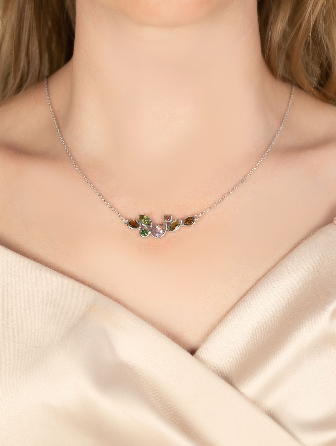 95977 Колье (Ag 925)