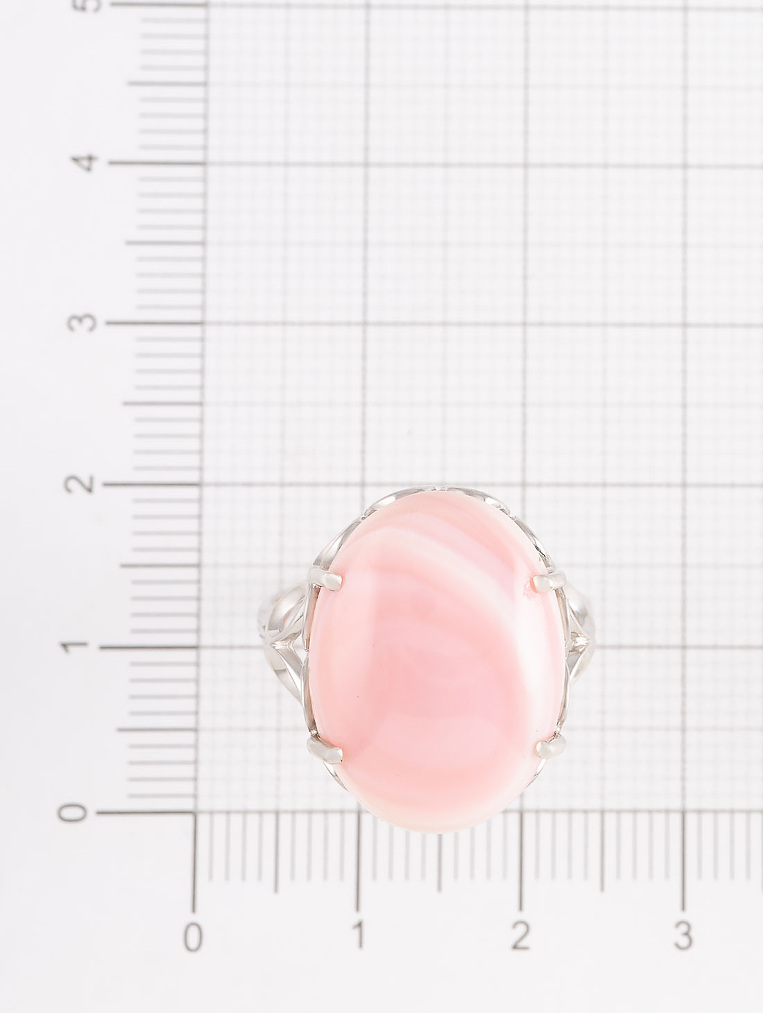 0578R Перламутр Кольцо (Ag 925)