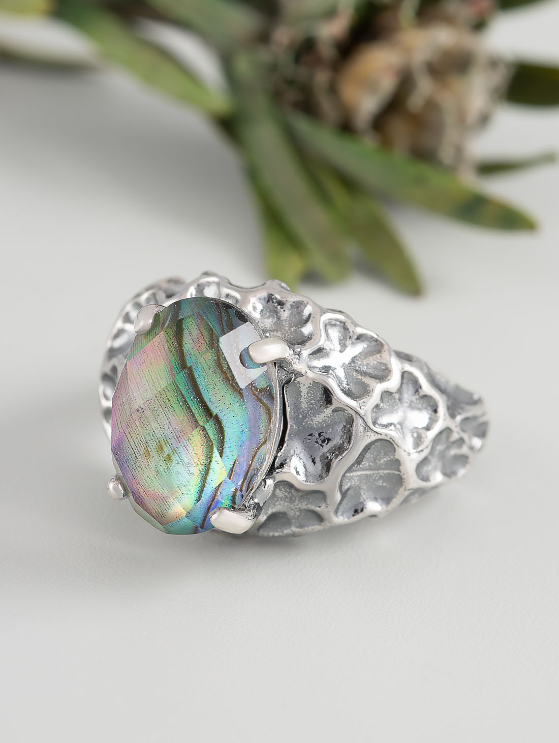 041370 Кольцо (Ag 925)