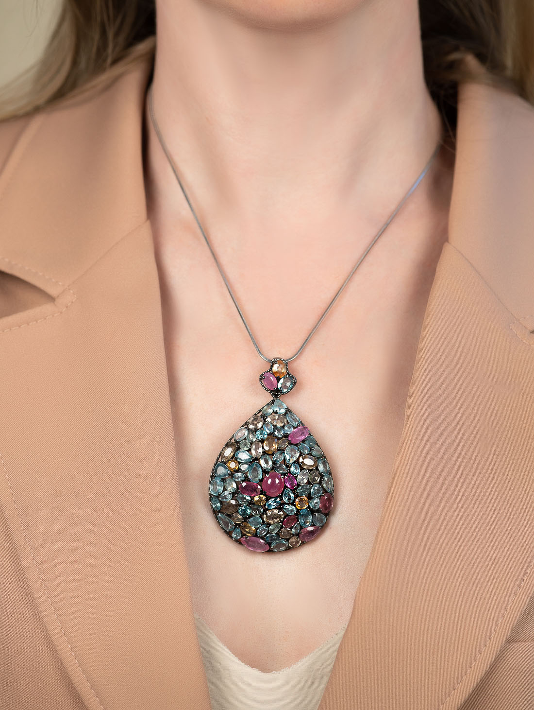 318 Брошь-кулон (Ag 925)